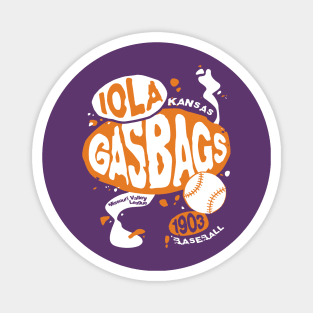 Iola Gasbags Magnet